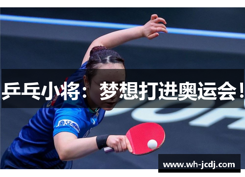 乒乓小将:梦想打进奥运会!